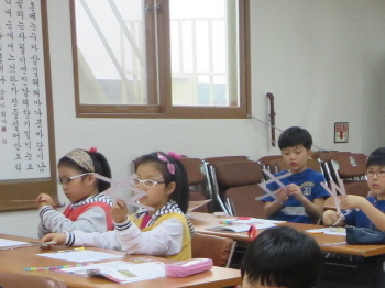 2014년 4월 당산2동 주민센터에서 진행된 생활과학교실  ©영등포구