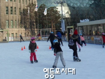 2014년 1월, 서울광장의 모습  ©영등포시대 DB