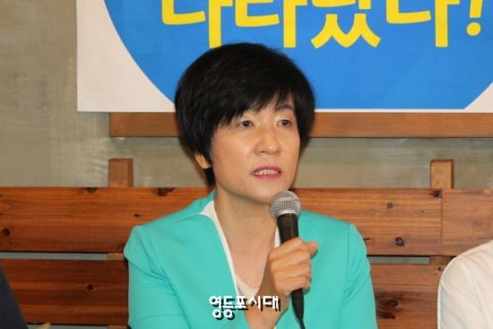 김영주 의원은 상임위원(환경노동위원)회에서 최저임금을 못 받고 있는 제도를 어떻게 할 것인가를 반드시 묻겠다고 밝혔다.  ⓒ영등포시대 