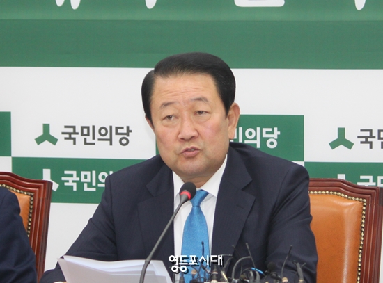박주선 국민의당 비대위원장은 12일 오전 국회에서 비상대책위원회를 열고 협치를 강조했다. ©영등포시대 