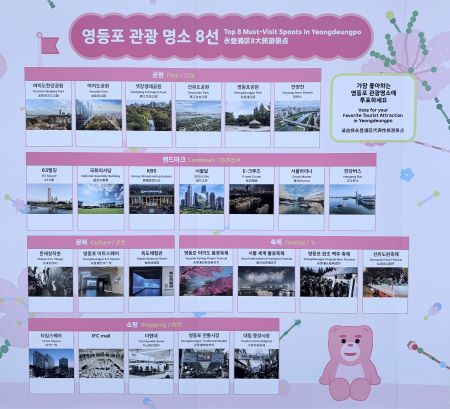 영등포 관광명소 8선 후보지(@영등포구)