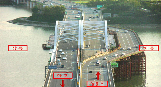 양화대교 현황 사진