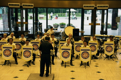  로얄 빅밴드 공연 모습