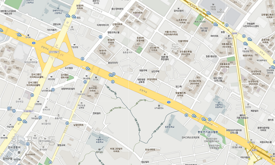 설명회장 위치도