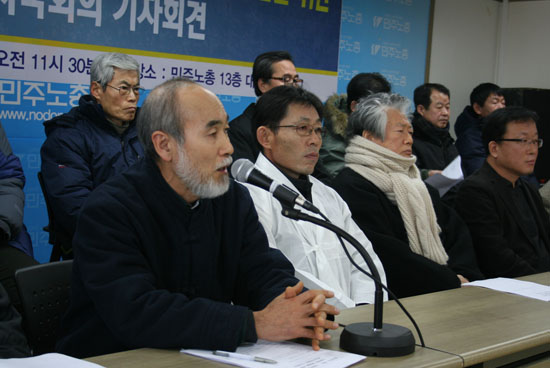 예수살기, 전태일재단 조헌정 목사    &copy; 김아름내