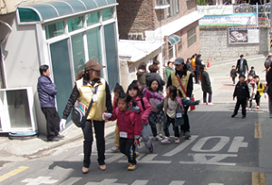 어린이 등하교 교통안전지도