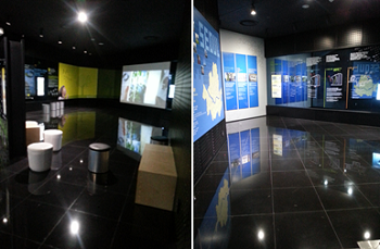 투어 출발장소 시티갤러리 내부 