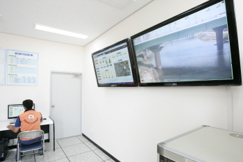 양화빗물펌프장 내부 