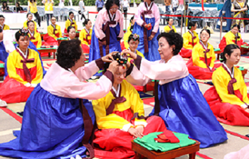 가례(족두리 착용)