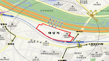 신길 밤동산 위치도