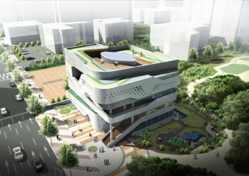 여의도 복지센터 조감도 사진