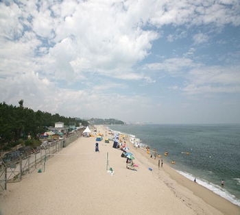 강릉시 연곡해변 전경  &copy;강서구청