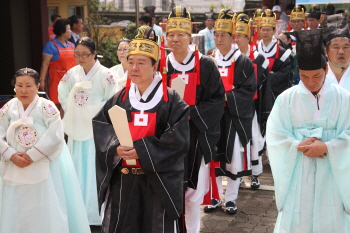 2010년 추계 석전제 모습