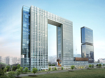 용산관광버스터비널 관광호텔 조감도