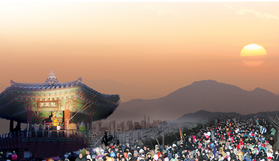 용왕산 용왕정(2013년도) &copy;서울시 