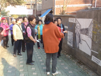 강풀만화거리  &copy;강동구 