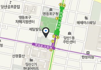 영등포구 별관청사(옛 국립농산물 품질관리원 시험연구소) 위치도