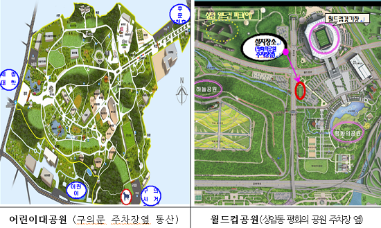 반려견 놀이터 설치 위치도 