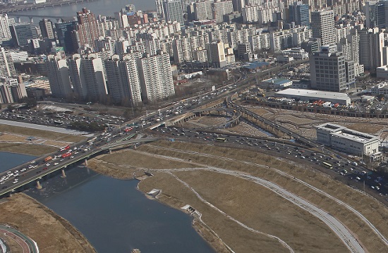 영등포구 양평유수지 인근 현재모습  Ⓒ서울시
