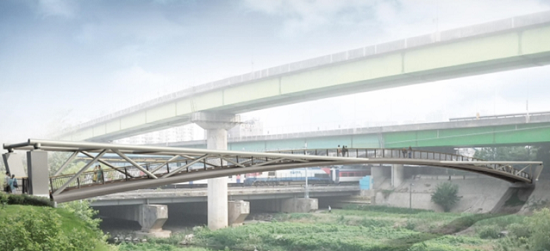 신도림역~도림동 연결로 조감도 &copy;영등포구