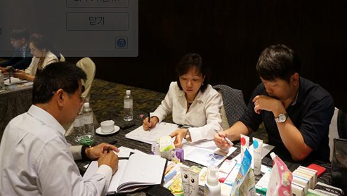 2014년 10월 9일 싱가포르 칼튼호텔 종합상담장 &copy;영등포구