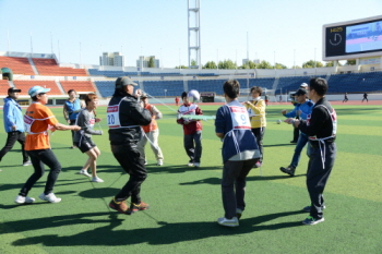 2014년 노숙인 건강 자활체육대회 &copy;서울시 