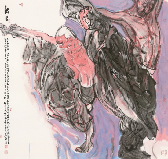 중국 대표작가-《舞者》_張江舟