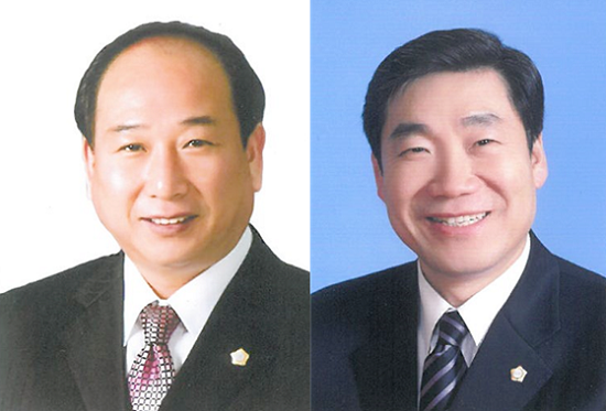 윤준용(4선 왼쪽), 유승용(재선 오른쪽)의원