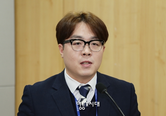 이창원 기자가 사회를 보고 있다.  Ⓒ영등포시대