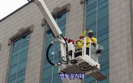 7일 여∙야가 과거사법을 20대 국회에서 처리하기로 합의함에 따라 최승우 씨가 단식농성을 