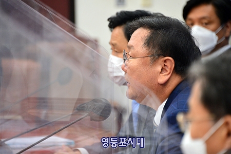 ▲김태년 원내대표 Ⓒ민주당 홈페이지 갈무리 