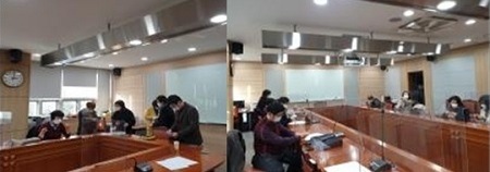 ▲2021 학교 내 대안교실 운영학교(11교)를 지원하는 남부교육지원청이 11월 22일 '학교 내 대안교실' 운영학교 담당자 역량 강화 연수를 실시했다. Ⓒ서울 남부교육지원청