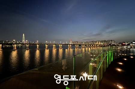 ▲편안한 ’물멍’(넋 놓고 물 구경)과 소소한 체험 즐기는 휴식형 공간인 ‘광진교8번가’Ⓒ서울시한강사업본부