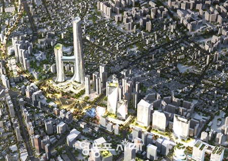 ▲경부선 지하화 사업 후 예상 조감도