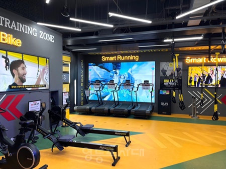 ▲영등포 1스포츠센터 써킷핏TRX 수업 장소. ©영등포구시설관리공단 제공 