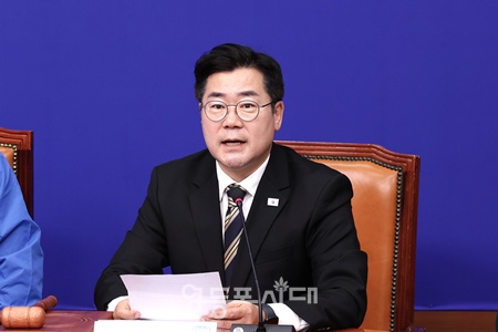 ▲박찬대 더불어민주당 대표 직무대행 겸 원내대표. ⓒ영등포시대