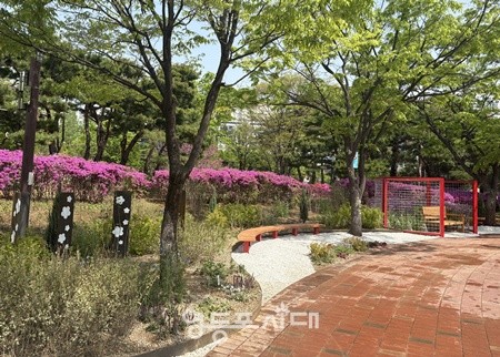 ▲영등포공원 ‘매력가든’. ⓒ영등포구 제공