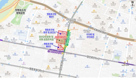 ▲영등포구청 신청사 건립 위치도.