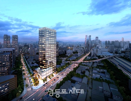 ▲대선제분 일대 도시정비형 재개발1구역 제5지구 조감도. ©영등포구 제공