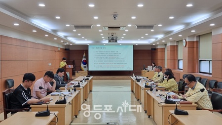 ▲서울지방병무청은 7일 병력 수송업체 관계자들을 대상으로 2025년도 하반기 병력동원훈련 안전수송을 위한 간담회를 실시하고 있다. ⓒ서울지방병무청 제공