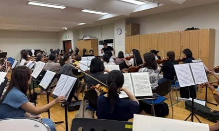 ▲영등포 볼런티어오케스타 공연 모습/이미지=인스타그램 갈무리