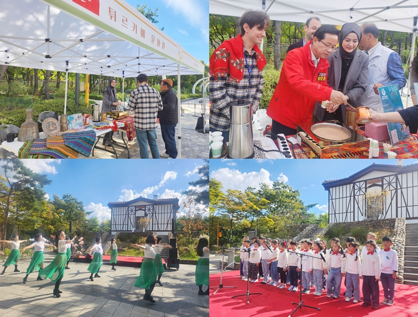 ▲10월 24일 여의동 자매근린공원 일대에서 처음으로 여의동에서 주민 주관으로 열린 정담 축제 Ⓒ영등포시대