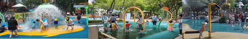 목화마을마당, 신우어린이공원, 원지어린이공원 물놀이장(@영등포구)