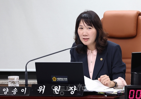 ▲양송이 서울시의원 ⓒ서울시의회 